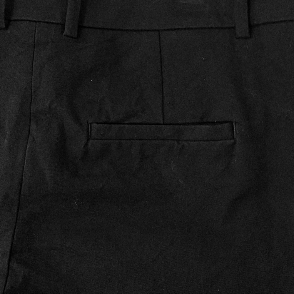 Chicos Size 1.5R US 10 M Black Slim Fit Belt Loop Dress Pant Trouser Career Wear - Picture 4 of 6